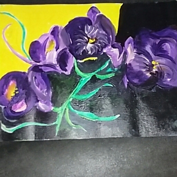 Other - Painting (Purple Flowers)